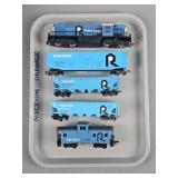 5pc Train Set The Rock