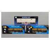 3x The Bid Assorted Rolling Stock