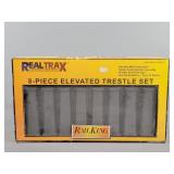 Real Trax 8 Pc Elevated Trestle Set