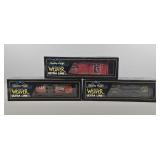 3x The Bid Weaver Ultra Lines Rolling Stock