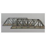 2x The Bid 24" Metal Railroad Trestles