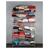 Huge Lot Mens Shirts & Sweaters-rack Not Included