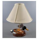 Vintage Mallard Duck Desk Lamp