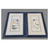 2x The Bid D Morgan Lighthouse Prints
