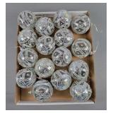 16x The Bid Mirrored Ball Ornament
