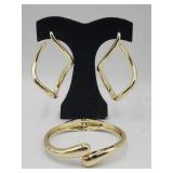 2 New Boxes Of Jewelry Surrealism Hinged Bangle