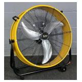 Deluxe Simple Deluxe 24" 3 Speed Metal Drum Fan