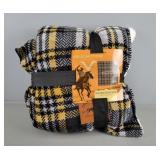 Yellowstone Silk Touch Sherpa Throw Blanket