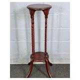 Bombay Outlet 2 Tier Cherry Finish Plant Stand