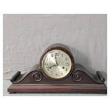 Wurttemberg Antique Winding Wooden Mantle Clock