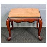 Bomaby Co Queen Anne Style Vanity Stool