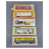5 Pc Lot Assorted Ho Rolling Stock