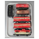6x The Bid Marx Tin Rolling Stock