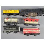 5 Pc Marx Tin Train Set