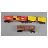 3x The Bid Lionel Stock Cars