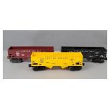 3x The Bid Lionel Lehigh Valley Rolling Stock