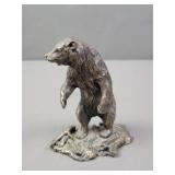 5000 Grain Sterling Silver Mexican Grizzly Bear