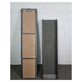2x The Bid Plastic Folding Pet Ramp
