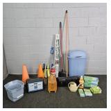 Lot Of Assorted Cleaning Supplies & More
