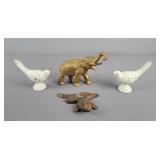 4x The Bid Cast Iron Figures