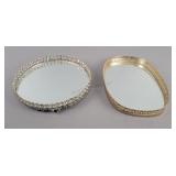 2x The Bid Vanity Mirror Trays