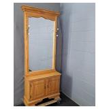 Eagle Ind Furn Solid Oak Hall Tree