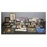 Lot Of 34 Assorted Art & More