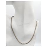 Sterling Silver15in Necklace 9.8g