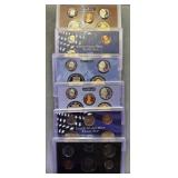 6x The Bid Us Mint Proof Sets