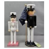 2x The Bid Navy Style Nutcrackers