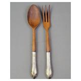 Sterling Silver Handled Salad Utensils