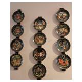 12x The Bid Xpynkoe Russian Collector Plates