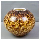 Art Glass Globe Vase