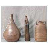 3x The Bid Pier 1 & More Pottery & Porcelain Vases