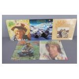 5x The Bid John Denver Vinyl Albums