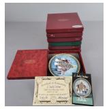 7x The Bid P Buckey Moss Collector Plate