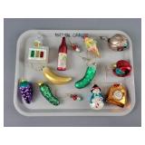 13x The Bid Glass Ornaments