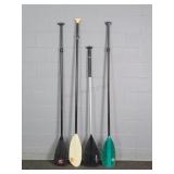 4x The Bid Assor. Boating Paddles