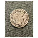 1913 Barber Silver Dime
