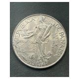 Beautiful 1 Balboa Panama .900 Silver Coin 26.7g