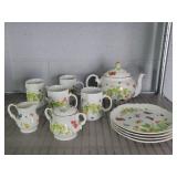 11 Pc Lenwile Ardalt Japan Strawberry China