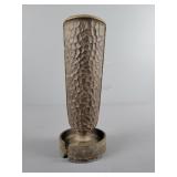 Hammered Bronze Cemetery Memorial Flower Vase