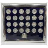 Display Of 24 Mercury Project 1960