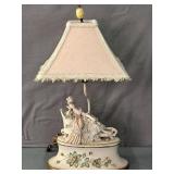 Dresden Vintage Table Lamp With Shade