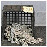 38' Of 5/16' Zinc Coated Chain