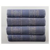 4pc Union & Confederate Navies Books - Late 1800's