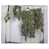 3 Piece Woodland & Forest Ghillie Suit W/bag