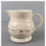 Longaberger Pottery Pitcher