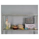 Contents Of Shelf- Rack Not Included
