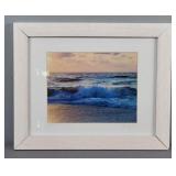 Ocean Scape Print Framed & Matted Under Glass